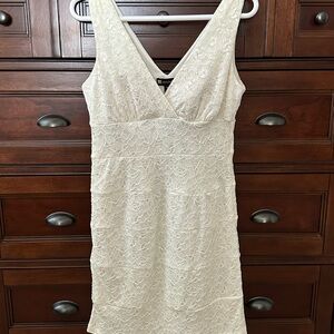 Valerie Bertinelli  White Lace Dress size 10